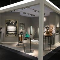 Booth with Lighting